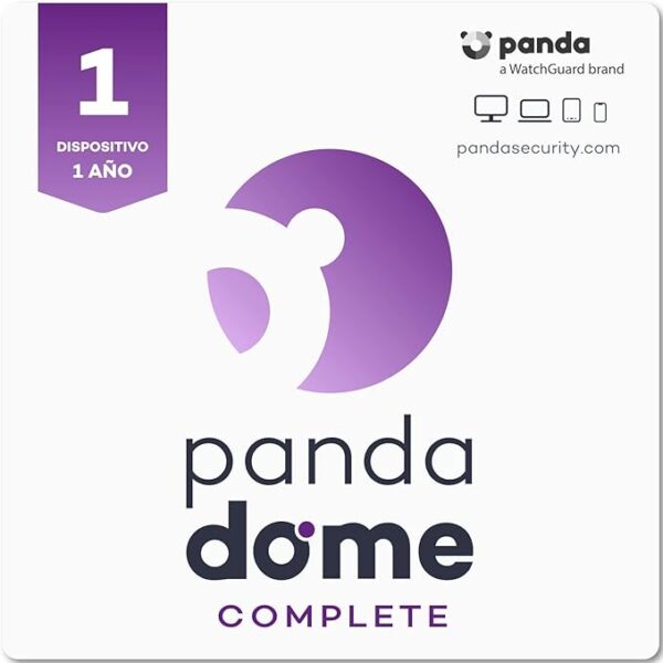Virtual Panda Dome Complete 2025 – Antivirus Cloud y VPN, Gestor de contraseñas (1 dispositivo)